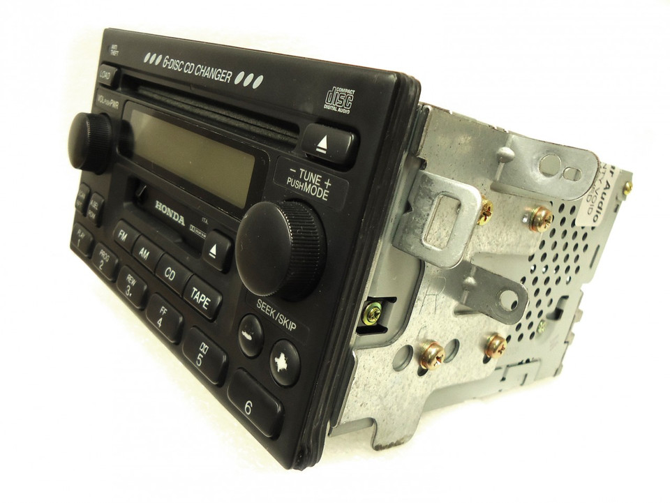 (Ho011U_9) 1TA1 Honda Accord Civic Radio Stereo CD Cassette Tape Player