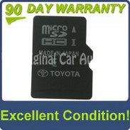 Toyota Camry Highlander Rav4 OEM GPS Navigation Micro SD Card