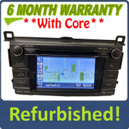 2013 - 2015 Toyota Rav4 JBL OEM AM FM Entune Touch Screen