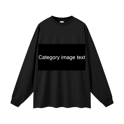 Oversized Unisex Long Sleeve T-Shirt #yqNX