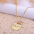 Double Layer Personalized Birthstone Necklace