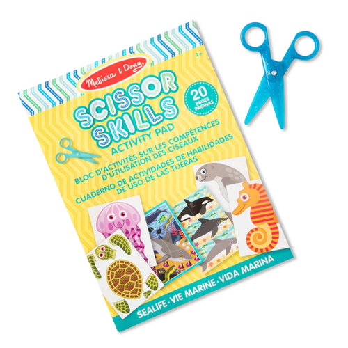 Scissor Skills Activity Book