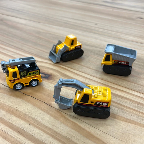 Micro Motors Die Cast Construction Vehicles