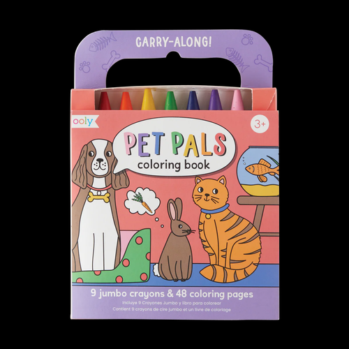 Pet Pals Carry-along Coloring Book