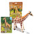 Giraffe Figurine and Puzzle Set