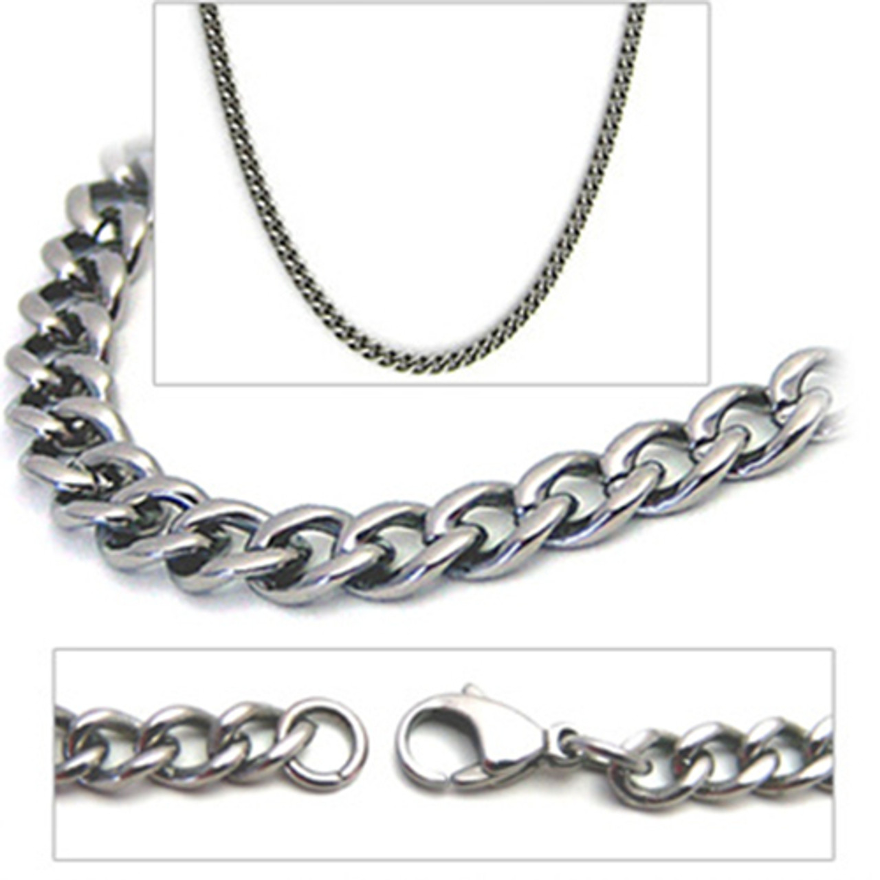 Men's Curb Chains – Curb Link Necklaces for Men | Ramsdens Jewellery