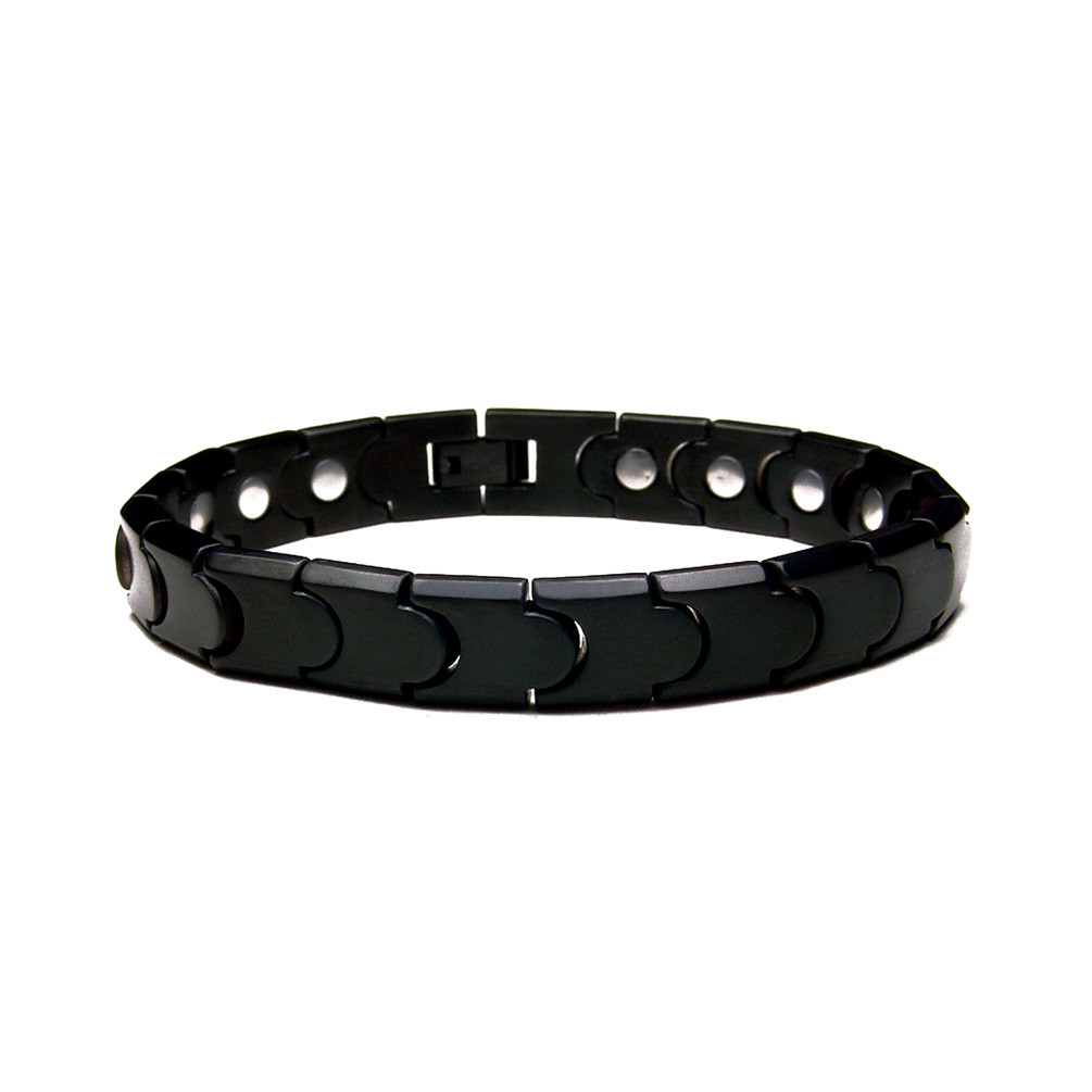 Men's Black Power Titanium Golf Bracelet T26