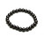 Women's Magnetic Hematite Round Beads Bracelet 7.5''