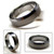 Satin Men's Tungsten Carbide Wedding Ring Band 8mm