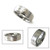 7mm Men's Tungsten Ring Wedding Band Cross Sign Platinum Color 7mm Men's Tungsten Ring Wedding Band Cross Sign Platinum Color