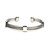 Magnetic Trio Stainless Steel Cable Cuff Bangle Golf Bracelet