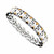 Two Tone Titanium Magnetic Therapy & Healing Golf Bracelet for Arthritis and Carpal Tunnel T16 Two Tone Titanium Magnetic Therapy & Healing Golf Bracelet for Arthritis and Carpal Tunnel T16