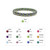 Womens Magnetic Hematite Tuchi Pearl Bracelet, Peridot Crystal 7.5" Womens Magnetic Hematite Tuchi Pearl Bracelet, Peridot Crystal 7.5"