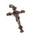 Copper and Brass INRI Jesus Crucifix Cross Pendant