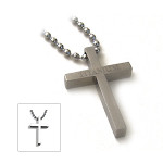 Titanium Classical Cross Pendant C1