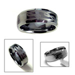 9mm Men's Tungsten Carbide Engraved Celtic Ring