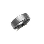 8mm Men's Tungsten Carbide Cross Wedding Band Ring