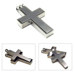 Titanium Classical Cross Pendant C3