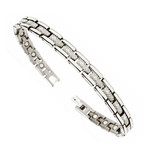 Premium Titanium Magnetic Therapy & Healing Golf Bracelet for Arthritis and Carpal Tunnel T31