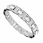 Titanium Magnetic Therapy & Healing Golf Bracelet for Arthritis and Carpal Tunnel T13