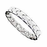 Tempo Titanium Magnetic Therapy & Healing Golf Bracelet for Arthritis and Carpal Tunnel T15