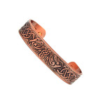 Men's Phoenix Celtic Copper Magnetic Therapy Bracelet