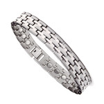 Titanium Magnetic Therapy & Healing Golf Bracelet for Arthritis and Carpal Tunnel T27