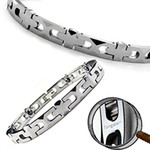 Tempest Magnetic Tungsten Carbide Golf Bracelet 7.5"