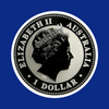 2013 AUSTRALIA $1 KOALA 1 OZ SILVER COIN - OBVERSE