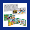 2017 NIUE 20 CENTS MICKEY MOUSE & FRIENDS 5G SILVER COIN NOTE