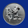 2017 NIUE $2 WILLIE STEAMBOAT - 1 OZ SILVER COIN 2017 NIUE $2 WILLIE STEAMBOAT - 1 OZ SILVER COIN