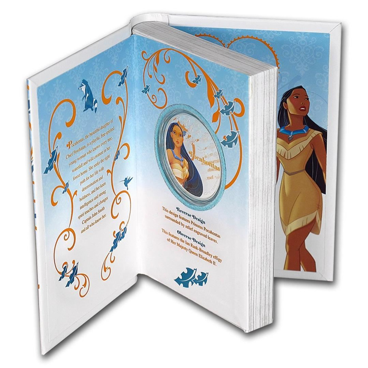 2016 NIUE $2 DISNEY PRINCESS POCAHONTAS - OPEN CASE 2016 NIUE $2 DISNEY PRINCESS POCAHONTAS - OPEN CASE