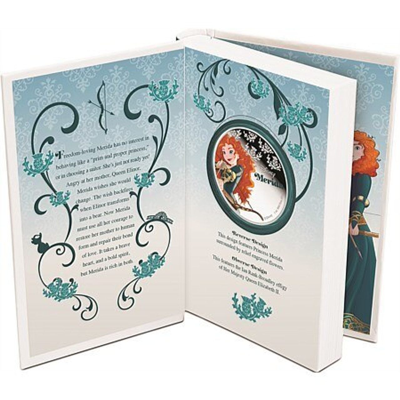 2016 NIUE $2 DISNEY PRINCESS MERIDA - OPEN CASE 2016 NIUE $2 DISNEY PRINCESS MERIDA - OPEN CASE