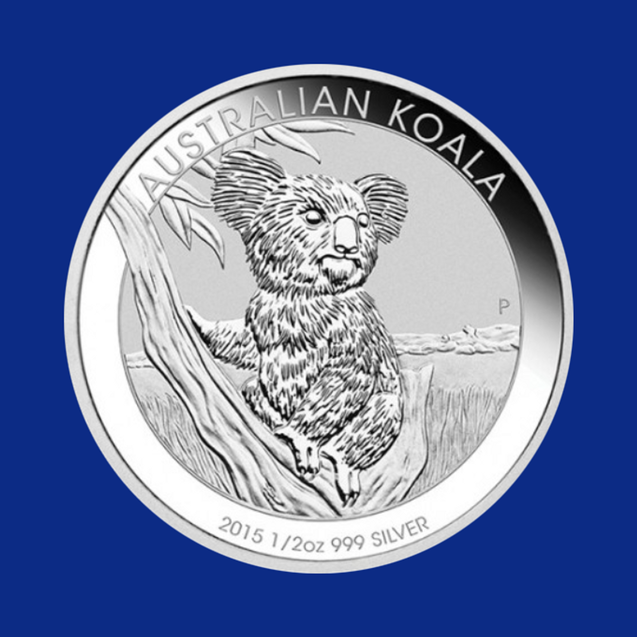 2015 AUSTRALIA 50 CENTS KOALA HALF OZ SILVER COIN 2015 AUSTRALIA 50 CENTS KOALA HALF OZ SILVER COIN