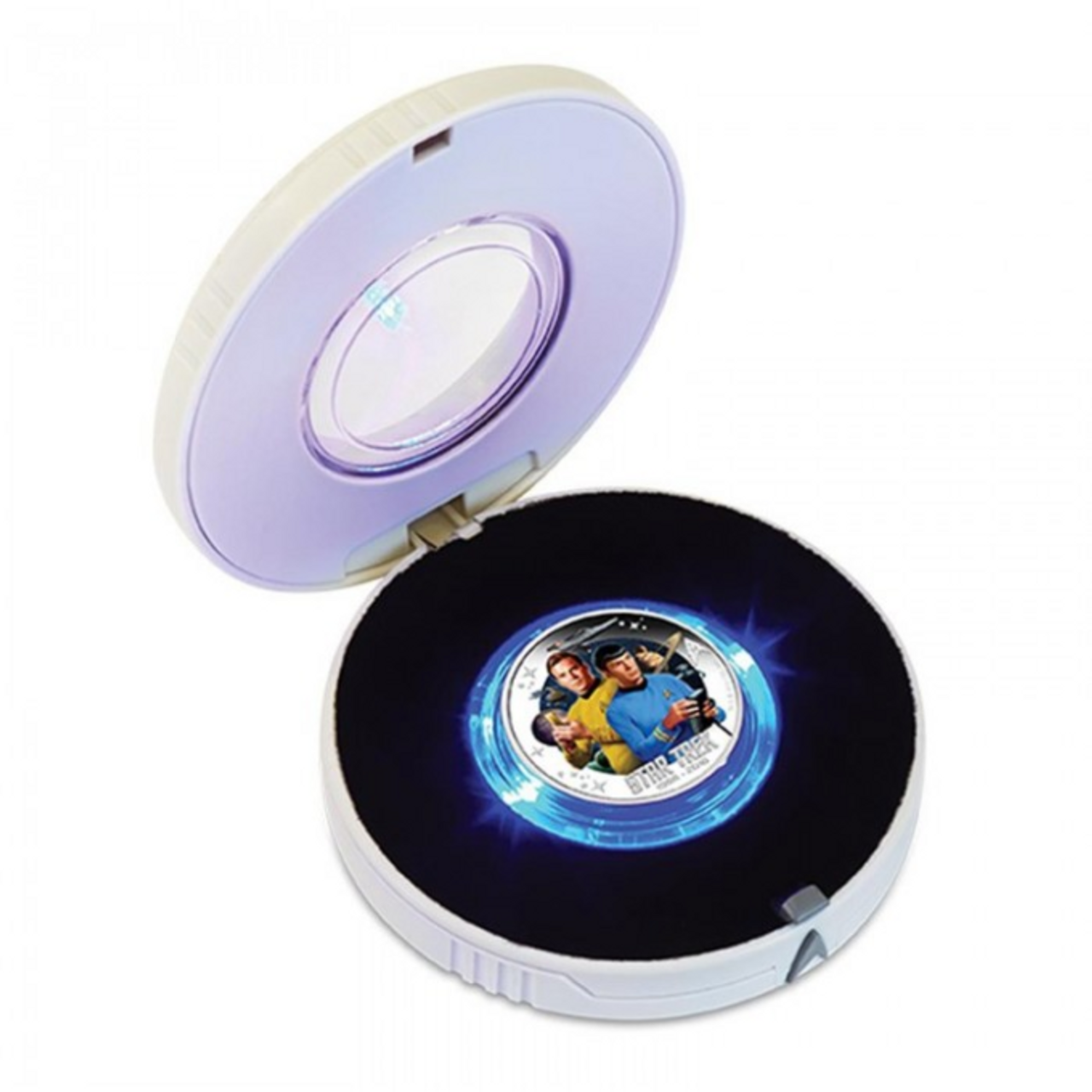 2016 TUVALU $1 STAR TREK – THE ORIGINAL SERIES KIRK AND SPOCK 1 OZ SILVER PROOF COIN - DISPLAY CASE 2016 TUVALU $1 STAR TREK – THE ORIGINAL SERIES KIRK AND SPOCK 1 OZ SILVER PROOF COIN - DISPLAY CASE