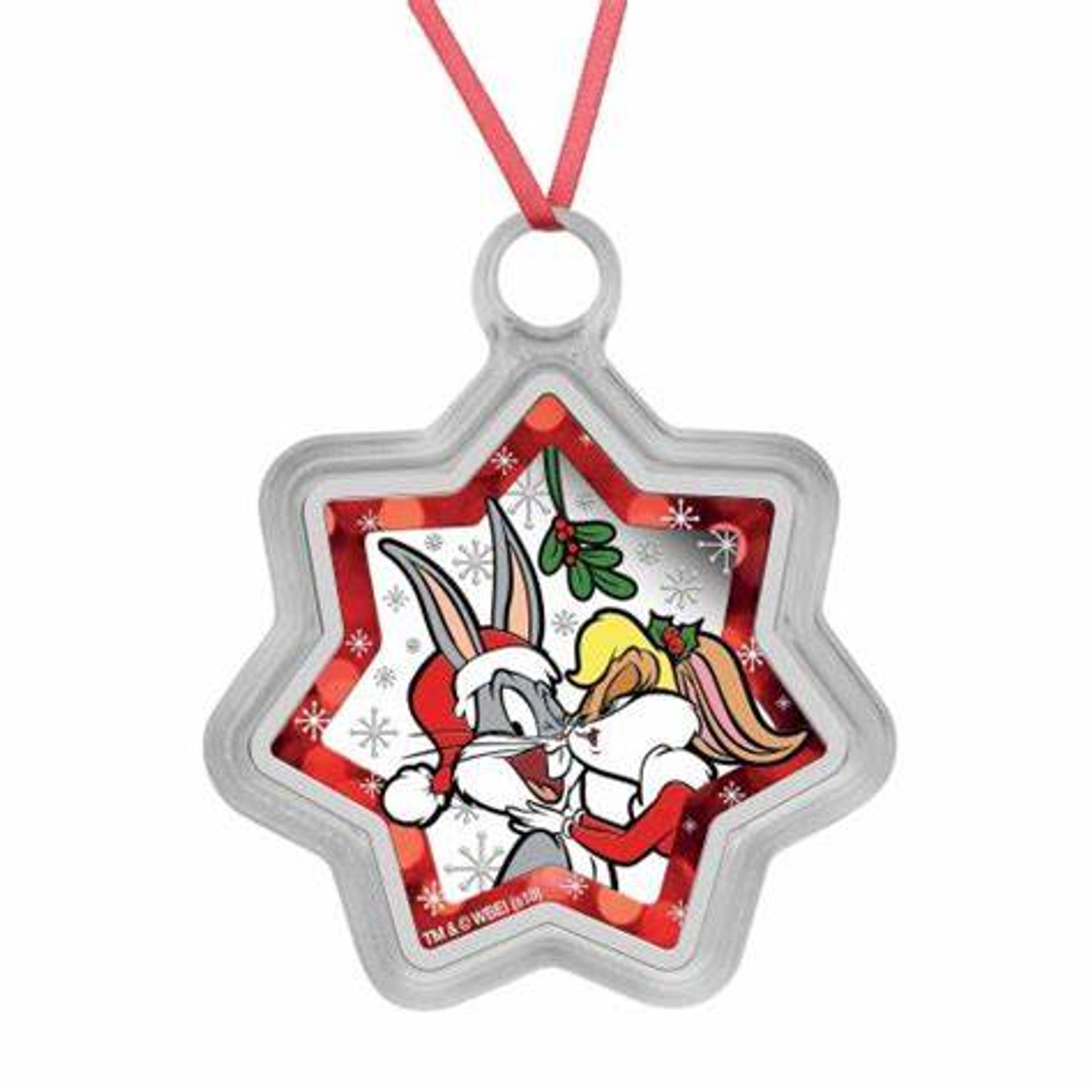 2018 TUVALU $1 -  LOONEY TUNES BUGS BUNNY 1 OZ CHRISTMAS STAR-SHAPED COIN - 3 2018 TUVALU $1 -  LOONEY TUNES BUGS BUNNY 1 OZ CHRISTMAS STAR-SHAPED COIN - 3