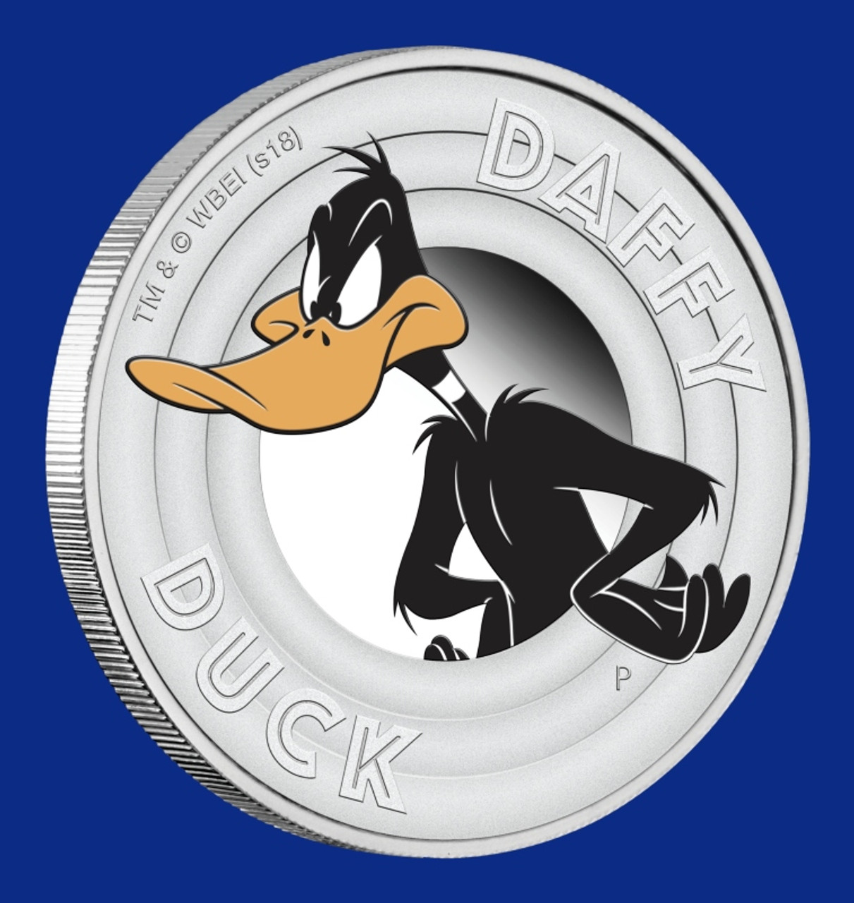 2018 TUVALU 50 CENTS LOONEY TUNES DAFFY DUCK - HALF OZ PROOF SILVER COIN-2 2018 TUVALU 50 CENTS LOONEY TUNES DAFFY DUCK - HALF OZ PROOF SILVER COIN-2