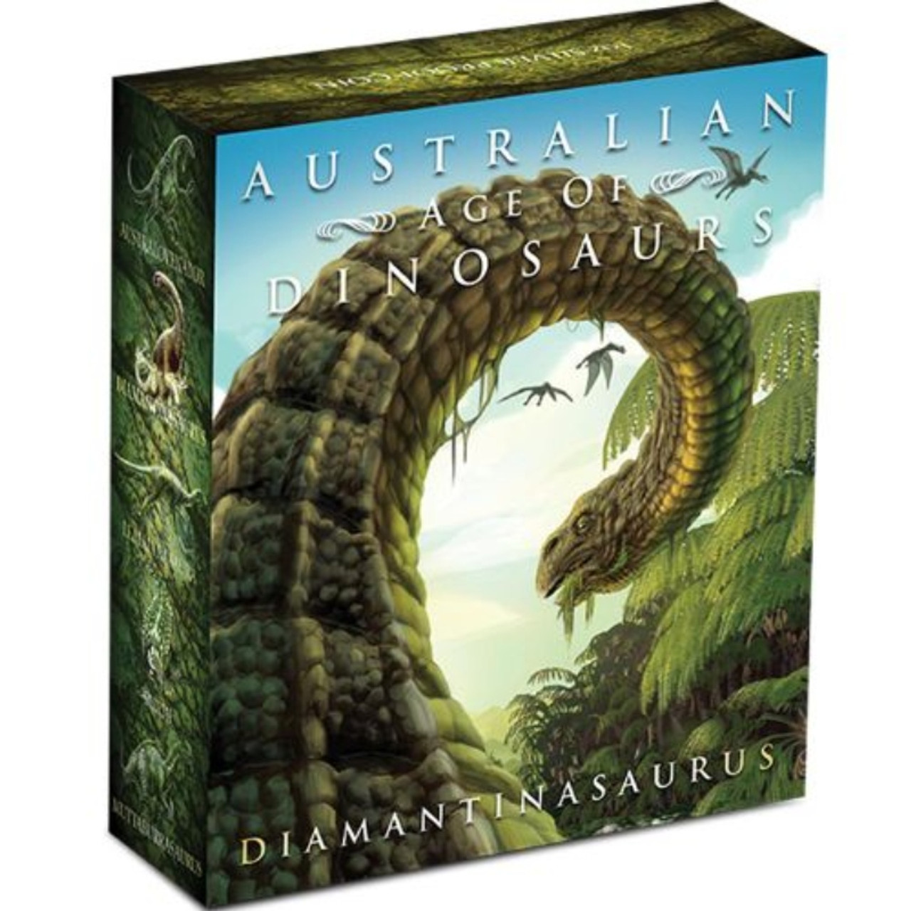 2015 AUSTRALIA $1 AGE OF DINOSAURS COMPLETE SET - 5 X 1 OZ PROOF SILVER COINS 2015 AUSTRALIA $1 AGE OF DINOSAURS COMPLETE SET - 5 X 1 OZ PROOF SILVER COINS