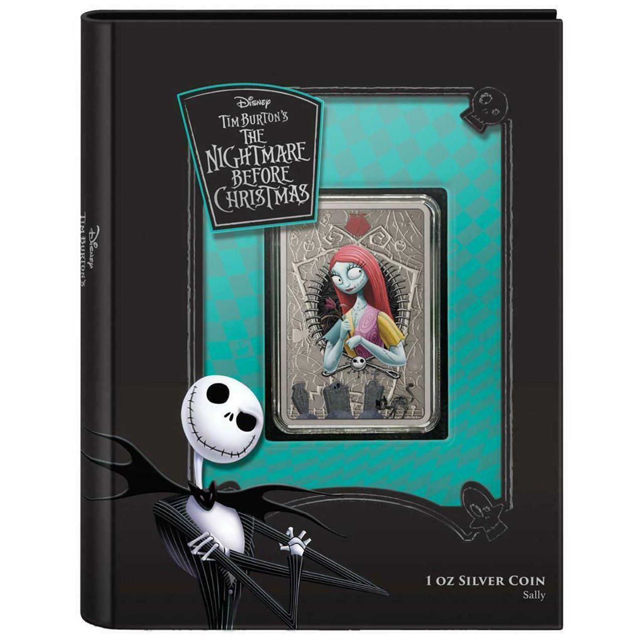 2021 NIUE - DISNEY - THE NIGHT BEFORE CHRISTMAS SALLY - DISPLAY CASE