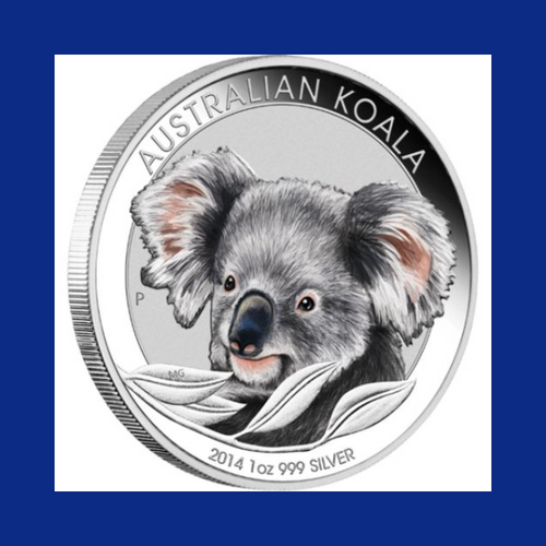 2014 AUSTRALIA $1 KOALA 1 OZ SILVER COIN 2014 AUSTRALIA $1 KOALA 1 OZ SILVER COIN