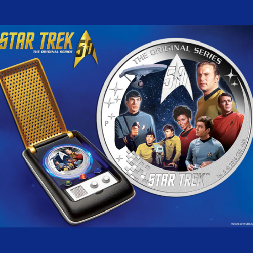 2016 TUVALU $2 STAR TREK THE ORIGINAL SERIES - CREW OF THE U.S.S. ENTERPRISE NCC-1701 - 2 OZ SILVER PROOF COIN - BANNER 2016 TUVALU $2 STAR TREK THE ORIGINAL SERIES - CREW OF THE U.S.S. ENTERPRISE NCC-1701 - 2 OZ SILVER PROOF COIN - BANNER