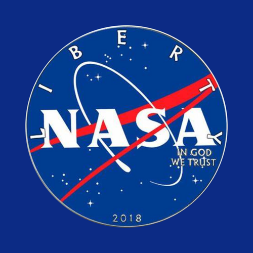 2018 $1 AMERICAN SILVER EAGLE - NASA 60TH ANNIV. COLORIZED SILVER  COIN - BOX & COA 2018 $1 AMERICAN SILVER EAGLE - NASA 60TH ANNIV. COLORIZED SILVER  COIN - BOX & COA