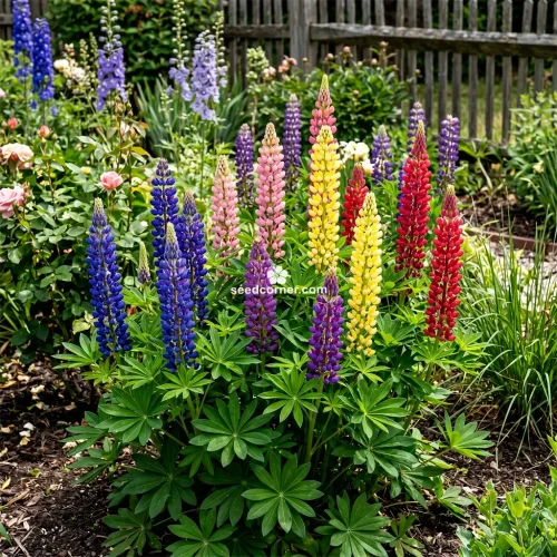  Lupine Russell Lupinus Polyphyllus Russell Seeds