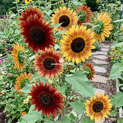 Sunflower Autumn Beauty Helianthus Annuus Seeds