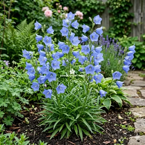 Bellflower Willow Peach-Leaved Blue Campanula Persicifolia Seeds