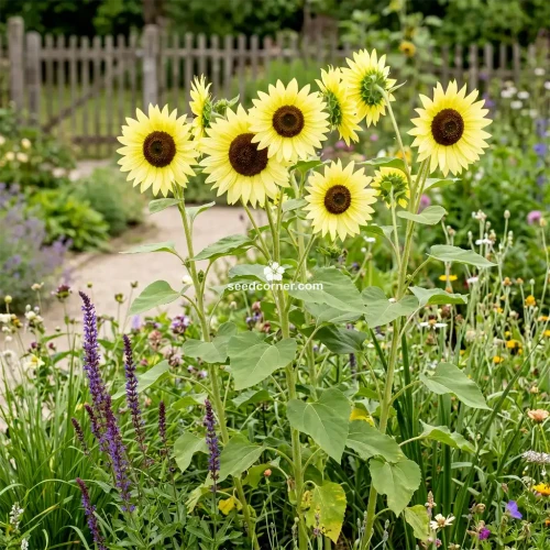 Sunflower Lemon Queen Helianthus Annuus Seeds 
