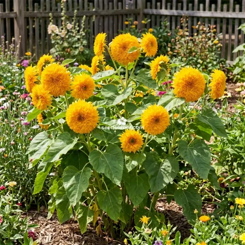 Sunflower Teddy Bear Helianthus Annuus Seeds 