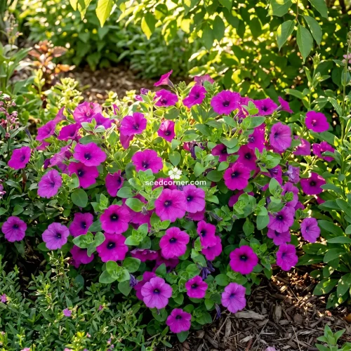 Petunia Laura Bush Petunia X Violacea Solanaceae Seeds