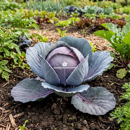 Cabbage Red Acre Brassica Oleracea Seeds