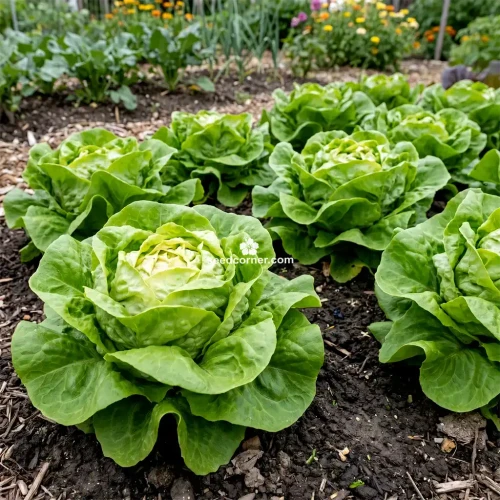 Lettuce Butterhead Buttercrunch Lactuca Sativa Seeds